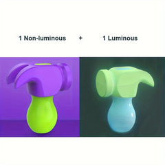 2pcs 3D Gravity Radish Hammer Adult Decompression Toy