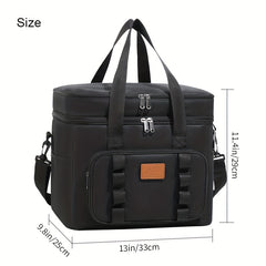 Outdoor Square Portable Ice Pack Large Capacity Insulation Bag