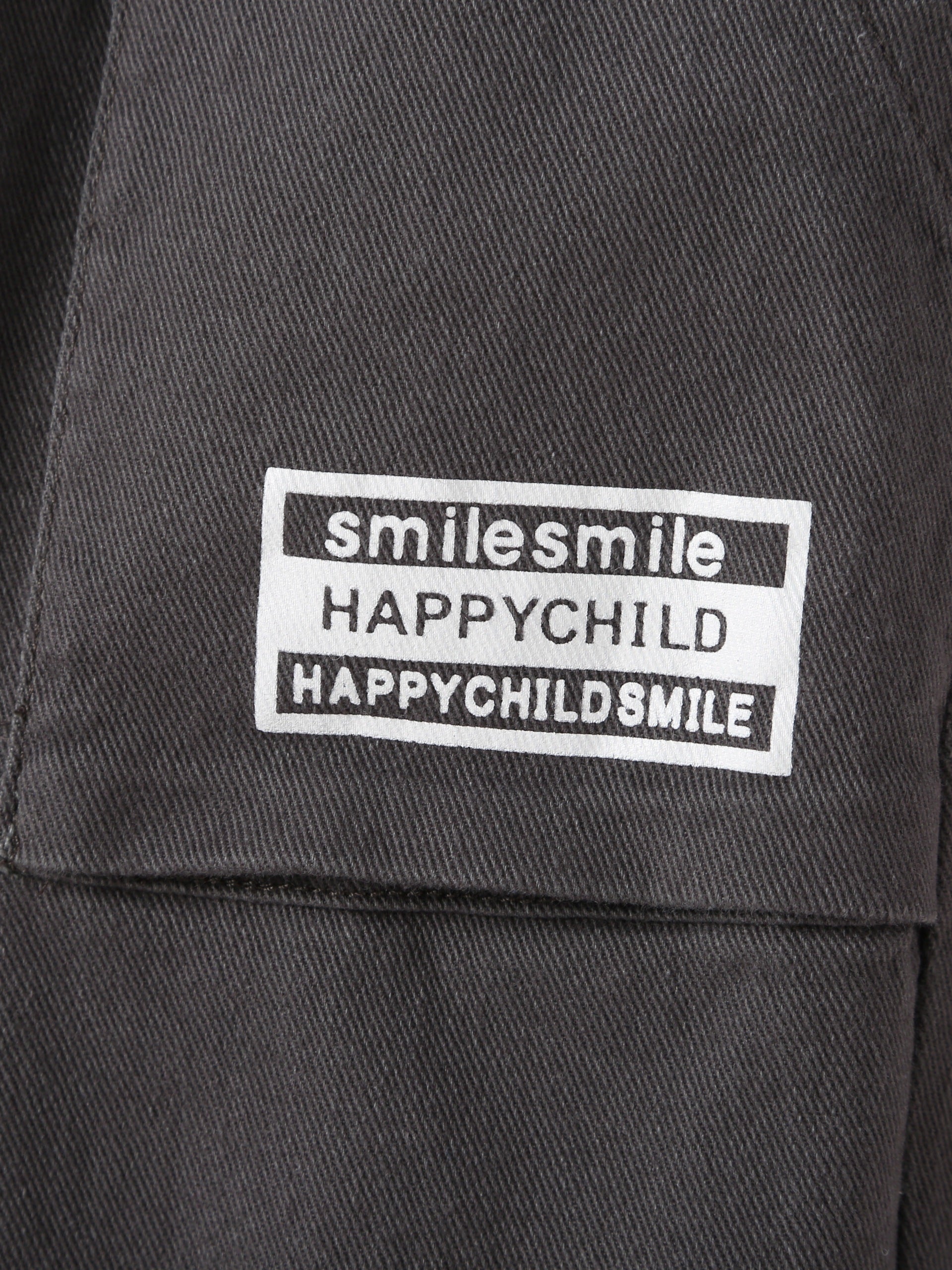Boy's Happy Child Smiley Graphic Pants for Spring Autumn