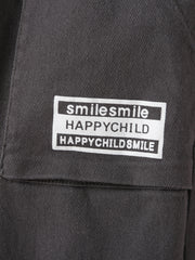 Boy's Happy Child Smiley Graphic Pants for Spring Autumn