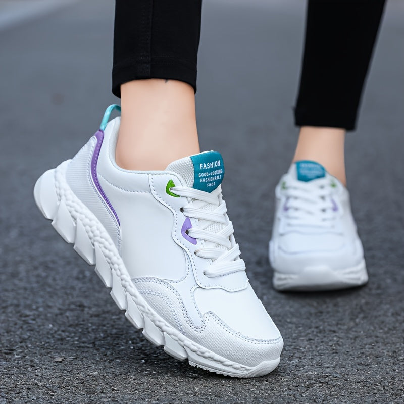 Thick Sole Running Shoes Non Slip Chunky Sneakers