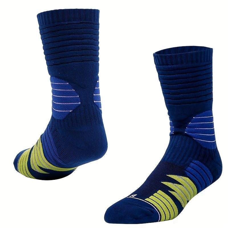 Breathable Basketball Socks, 1 Pair, Mid calf, Independent Packaging