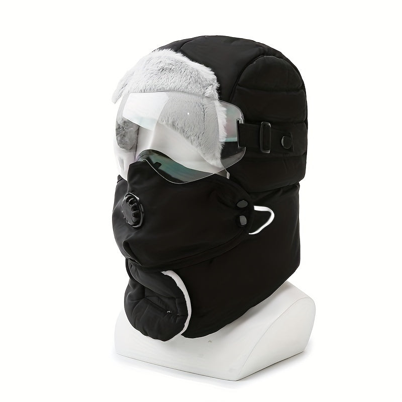Women's Winter Thickened Warm Ear Protection Cotton Hat