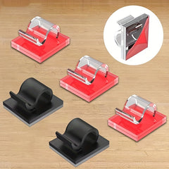 10pcs Wire Organizer for Appliance Cords - Self-adhesive Cable Management Holder