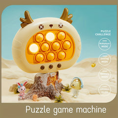 Kids Speed Pushing Game Console Whack a Mole Stress Relief Puzzle Toy