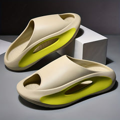 Men's Thick Slip On Slides Casual Outdoor Slippers