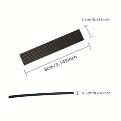 20pcs Pickleball Racket Edge Protector Silicone Anti Scratch Strip