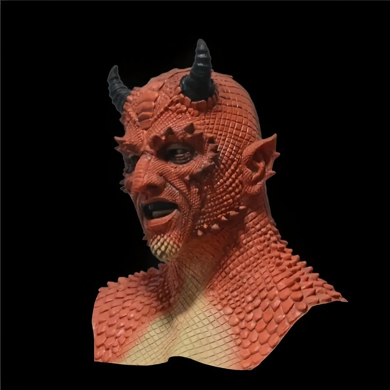 Latex Head Cover Ball Mask for Men