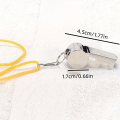 Sports Referee Whistle Metal Stainless Steel Whistle