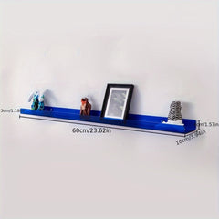 Acrylic Hanging Wall Shelf Floating Shelf BookDisplay Shelf