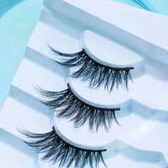 7 Pairs Fluffy Wispy Cat Eye False Eyelashes Pack