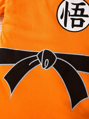 Anime Graphic Shoulder Buckles Baby Cotton Bodysuit