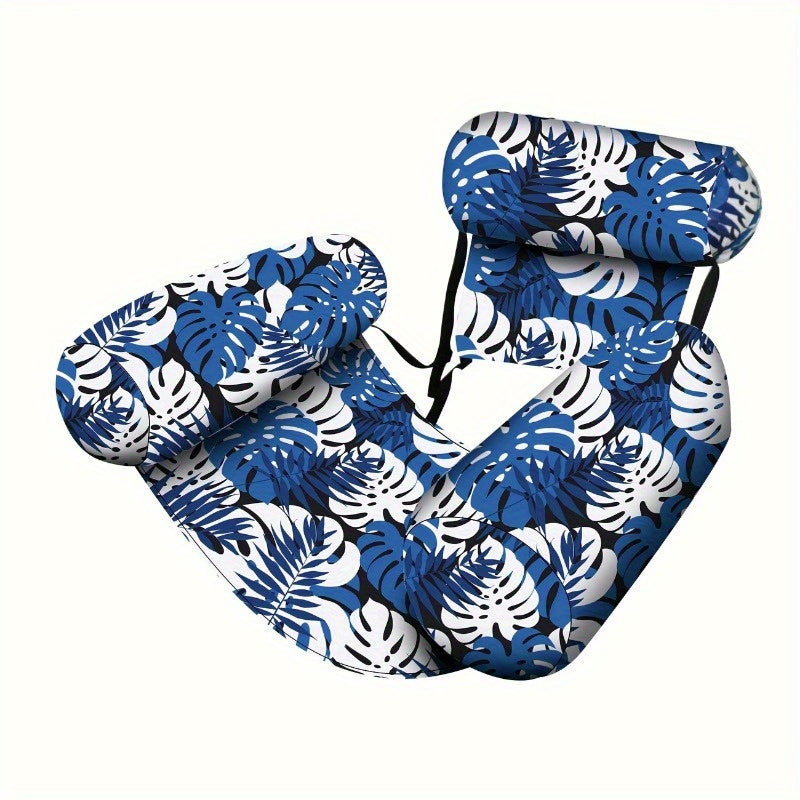 Inflatable Pool Lounger Adult Floating Hammock Durable PVC Beach Party Accessory