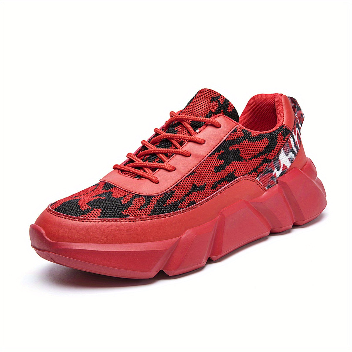 Men's Camo Lightweight Sneakers Non Slip Spring Summer Shoes