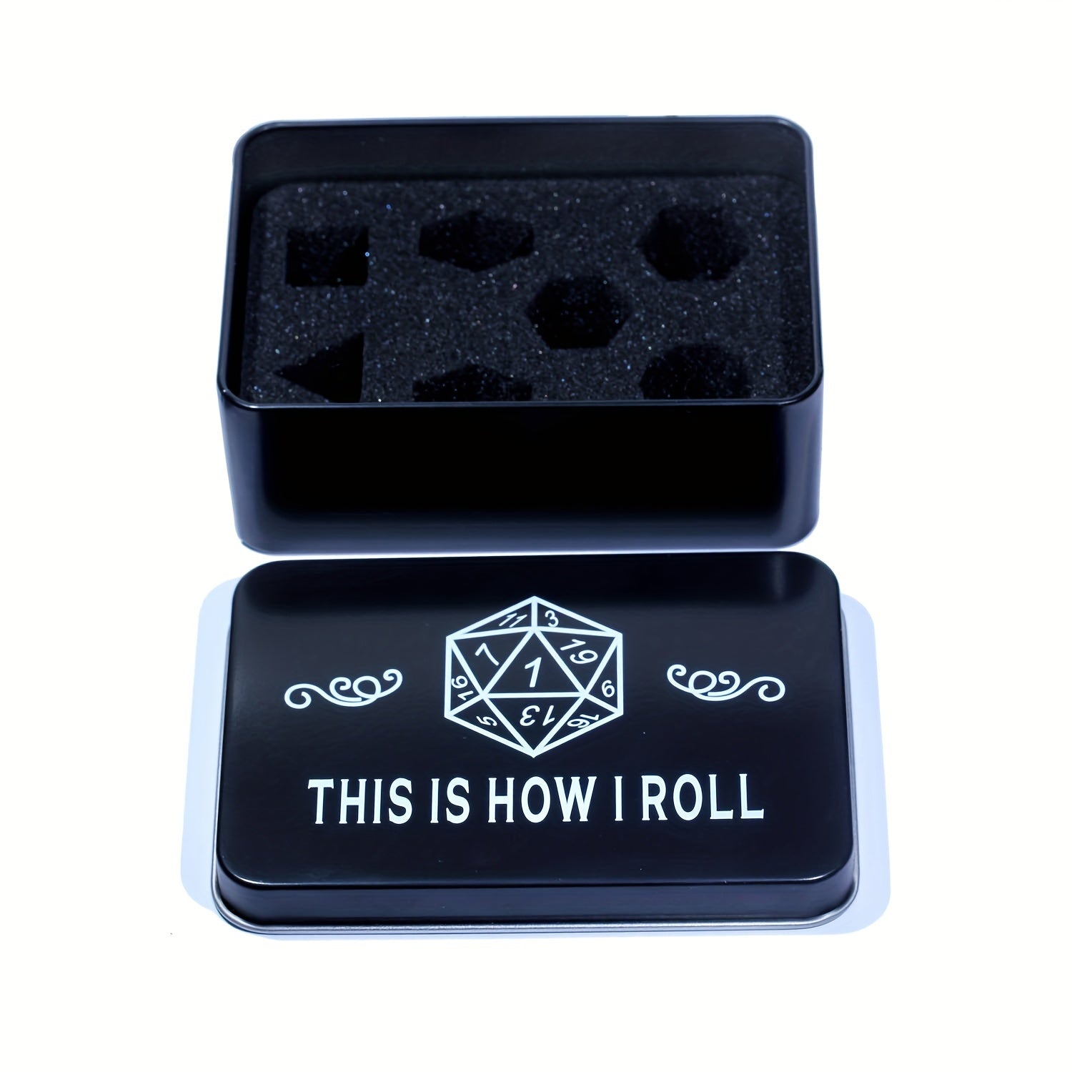 Metal Dice Box for Storing Dice Collecting