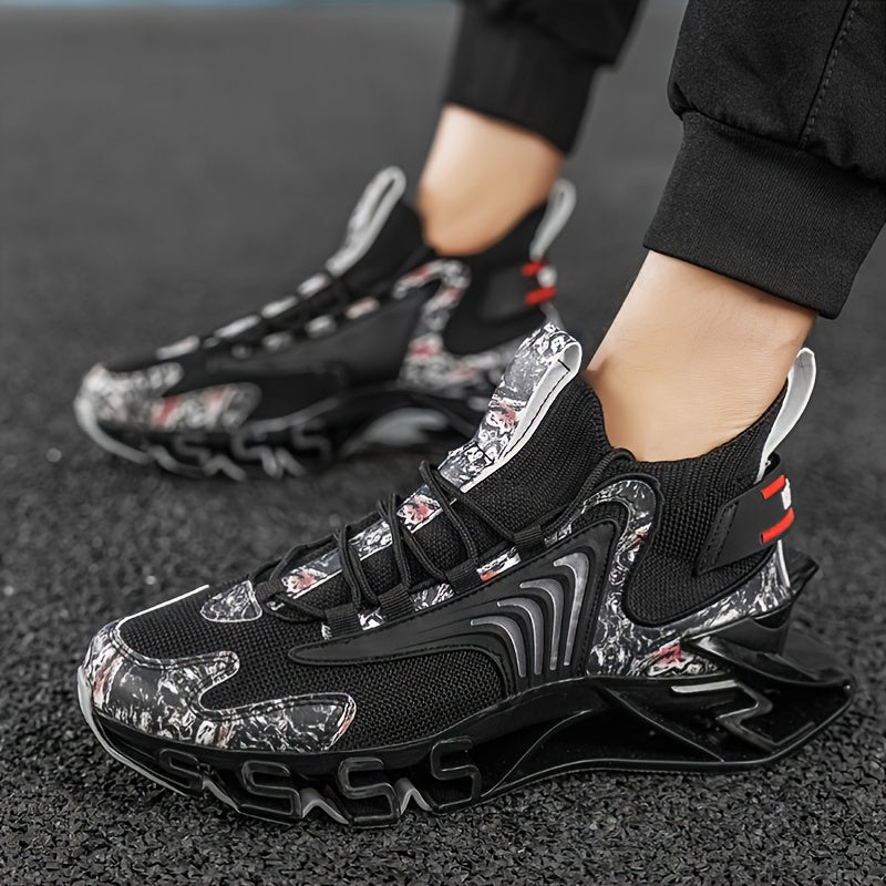 Men's Breathable Blade Shoes Lace Up