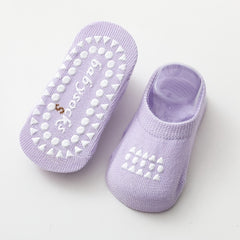 Baby Girls Non slip Ankle Socks Soft Cotton Thermal Comfort