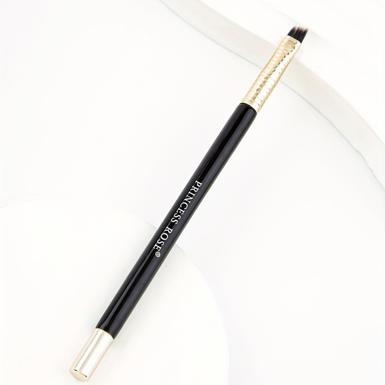 Precision Angled Eyebrow & Eyeliner Brush for Makeup Application