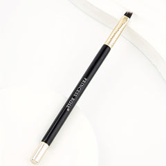 Precision Angled Eyebrow & Eyeliner Brush for Makeup Application