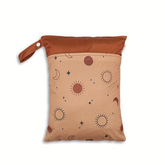Sun Star Moon Diaper Storage Bag Mommy Beach Travel Waterproof