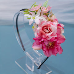 Girl's Flower Hair Clip Hairpin Wash Face Headband Hairpin