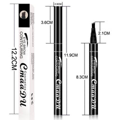CmaaDu 4 Fork Eyebrow Pencil Waterproof Makeup