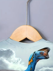 Dino 3D Print Boy's T-shirt Summer Top