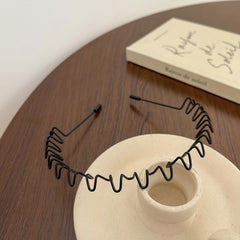 Men's Big Back Hair Hoop Oil Head Sports Headband