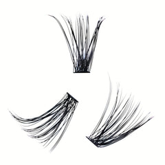 240pcs 40D DIY D Curling Individual Faux Mink False Eyelashes 0 07 9 16mm