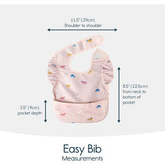 3pcs Waterproof Baby Bib for Boy or Girl, BPA-Free Bibs
