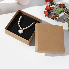 12pcs Necklace Earrings Jewelry Set Box Pendant Box