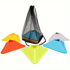 40pcs Triangle Disc Cone Football Training Equipment