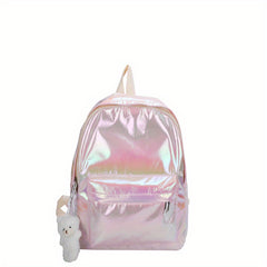 Casual Holographic Backpack for School Trips