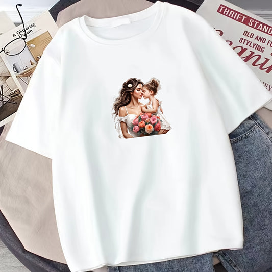 Mother & Daughter Pattern Iron on Washable Stickers DIY