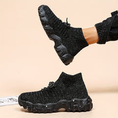 Men's Plus Size Running Shoes Breathable Non Slip Sneakers