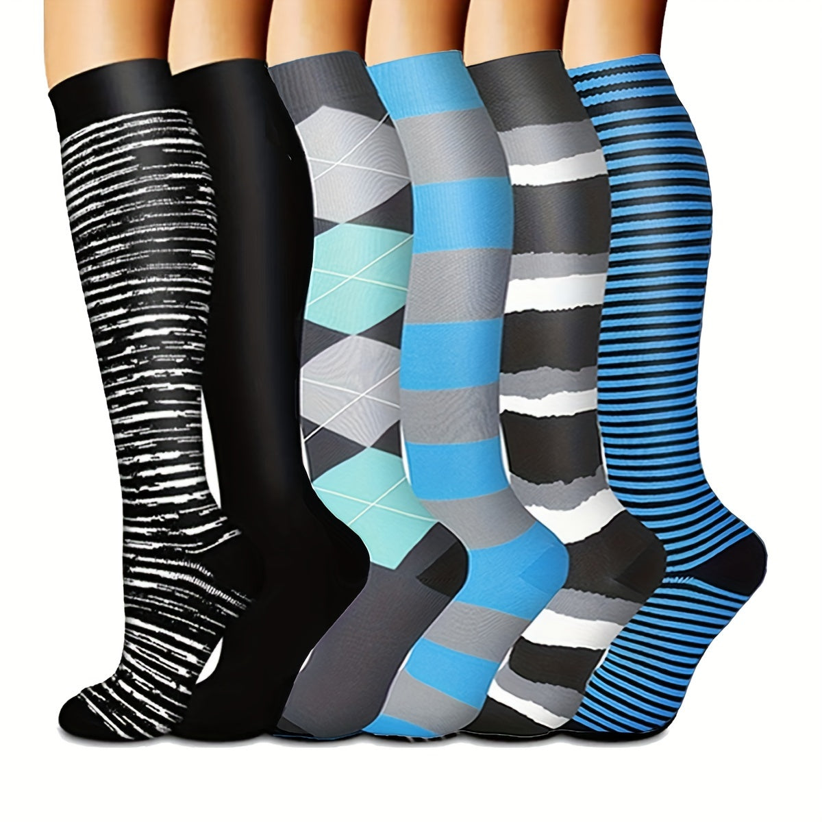 Copper Compression Socks 15-20 mmHg Knee High