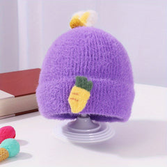 Boy Girl Baby Knitted Princess Wool Hat
