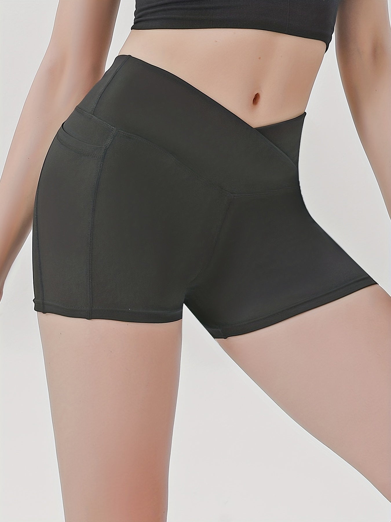Slim Fit Butt Lifting Biker Shorts Women's Activewear