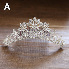 Crown Rhinestone Headband Hair Accessory for Kids & Girls