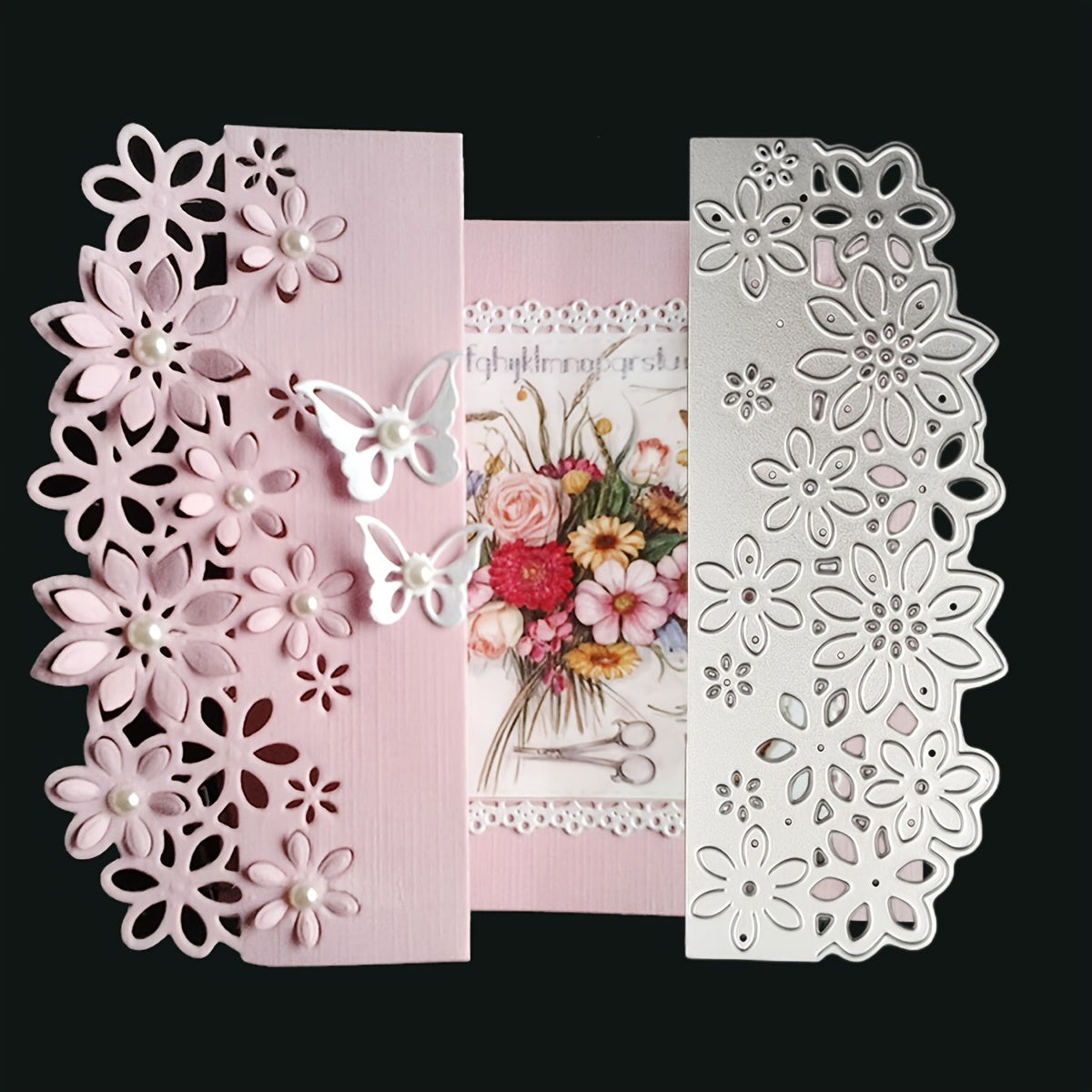 Lace Edge Metal Cutting Dies Scrapbooking Paper Craft Mould Blade Punch Stencils