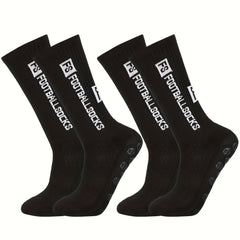 2pairs Outdoor Mid calf Thickened Football Socks