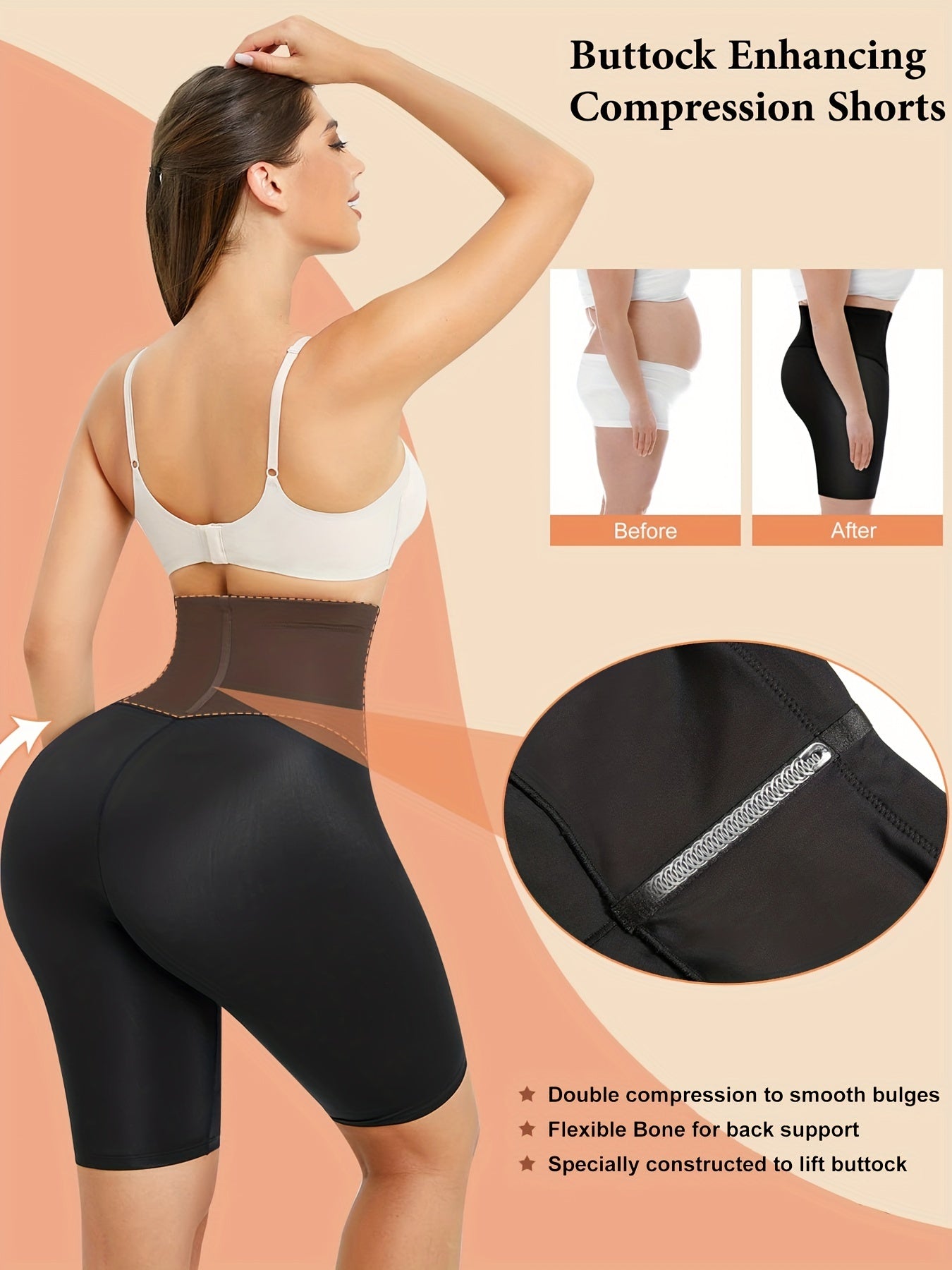 Tummy Control Butt Lifting Shorts Women's Shapewear