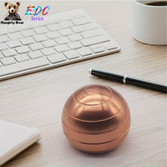 Alloy Desktop Spinning Top Continuous Rotation Minimalist Desk Decor