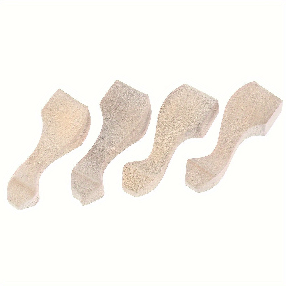 4pcs 1 12 Dollhouse Tea Table Cabinet Legs DIY Model Furniture Toy Doll House