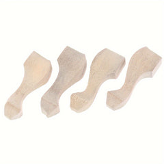 4pcs 1 12 Dollhouse Tea Table Cabinet Legs DIY Model Furniture Toy Doll House