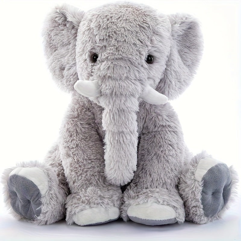 Realistic Elephant Plush Ultra Soft Stuffed Animal
