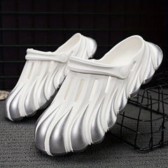 Men's Comfy Clogs Hollow Out Garden Shoes Summer