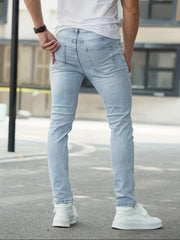 Men's Slim Fit Stretch Washed Jeans