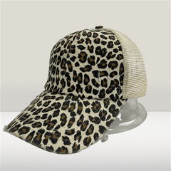 Adjustable Ponytail Trucker Hat Lightweight Sunscreen Golf Dad Hats For Women
