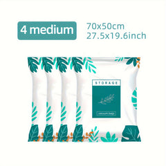 6pcs Thickened Vacuum Compression Bags Large Quilt Storage